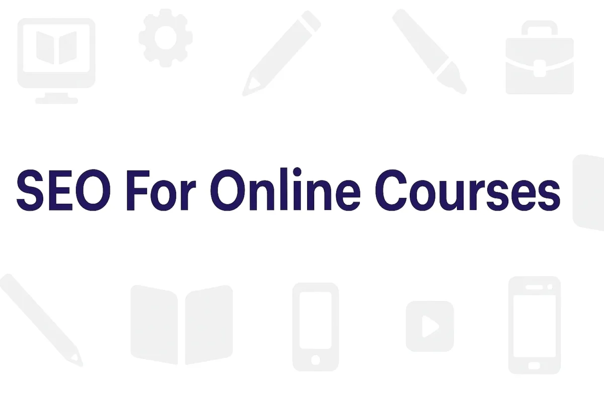 SEO For Online Courses