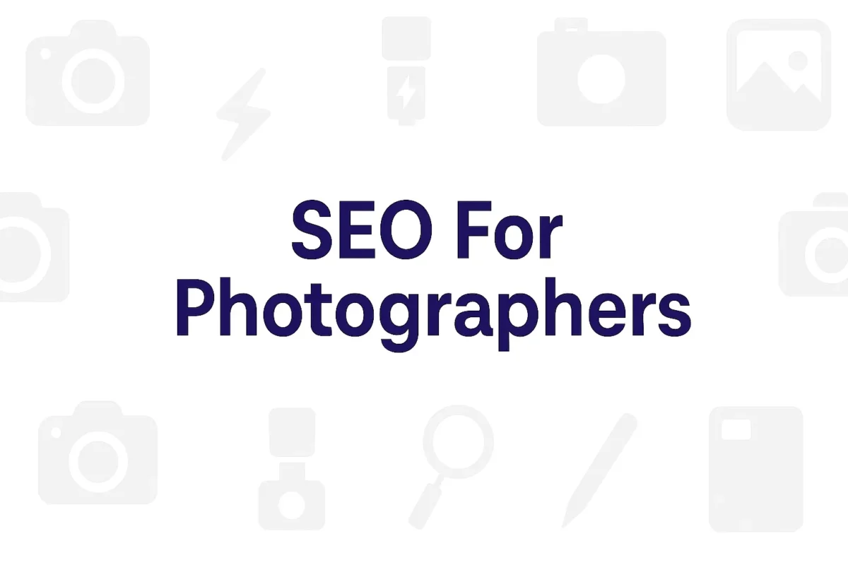 SEO For Photographers