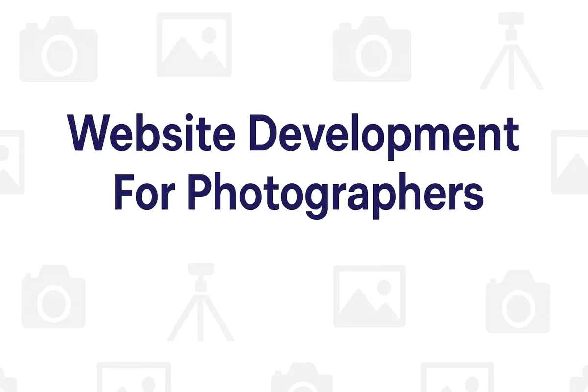 Website Development For Photographers